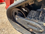 Rubber Track Undercarriage with Front Idler Wear