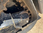 Rubber Track Undercarriage with Rear idler wear