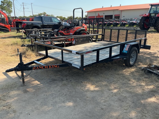 Ameritrail WT1261024FMR 12 ft S/A Utility Trailer Ameritrail WT1261024FMR 12 ft S/A Utility Trailer