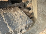 Rubber Track Undercarriage with Rear idler wear