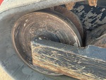Rubber Track Undercarriage with Front Idler Wear