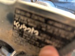 Motor with Emission Label