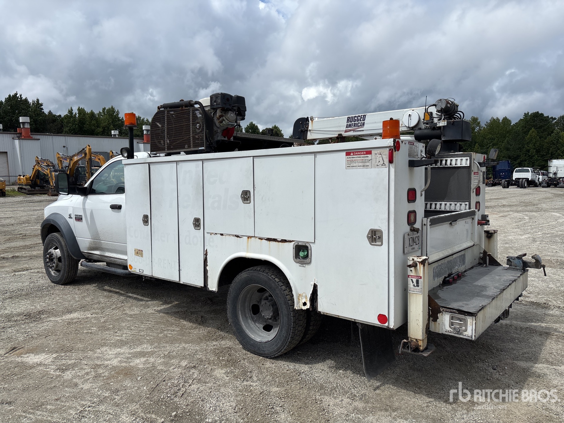 General Appearance with Picture, Left Rear Corner