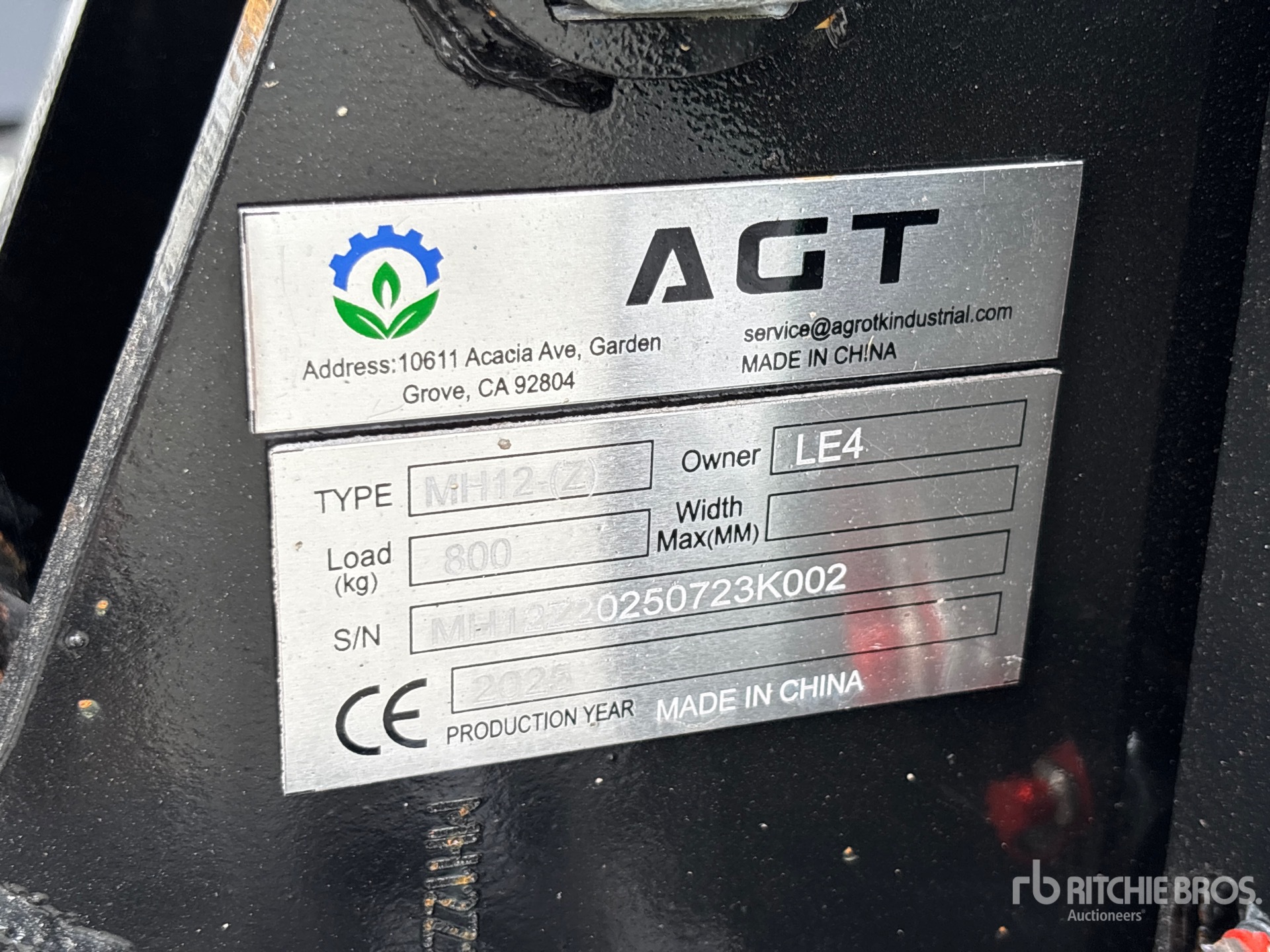 EXCAVADORA 2025 AGT MH12(Z)