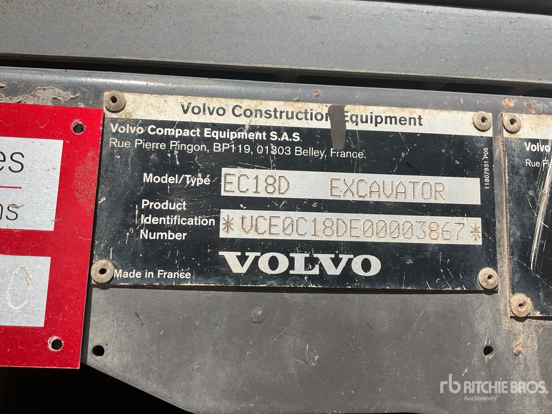 General Appearance with Numéro de série/Numéro d'identification du véhicule automobile