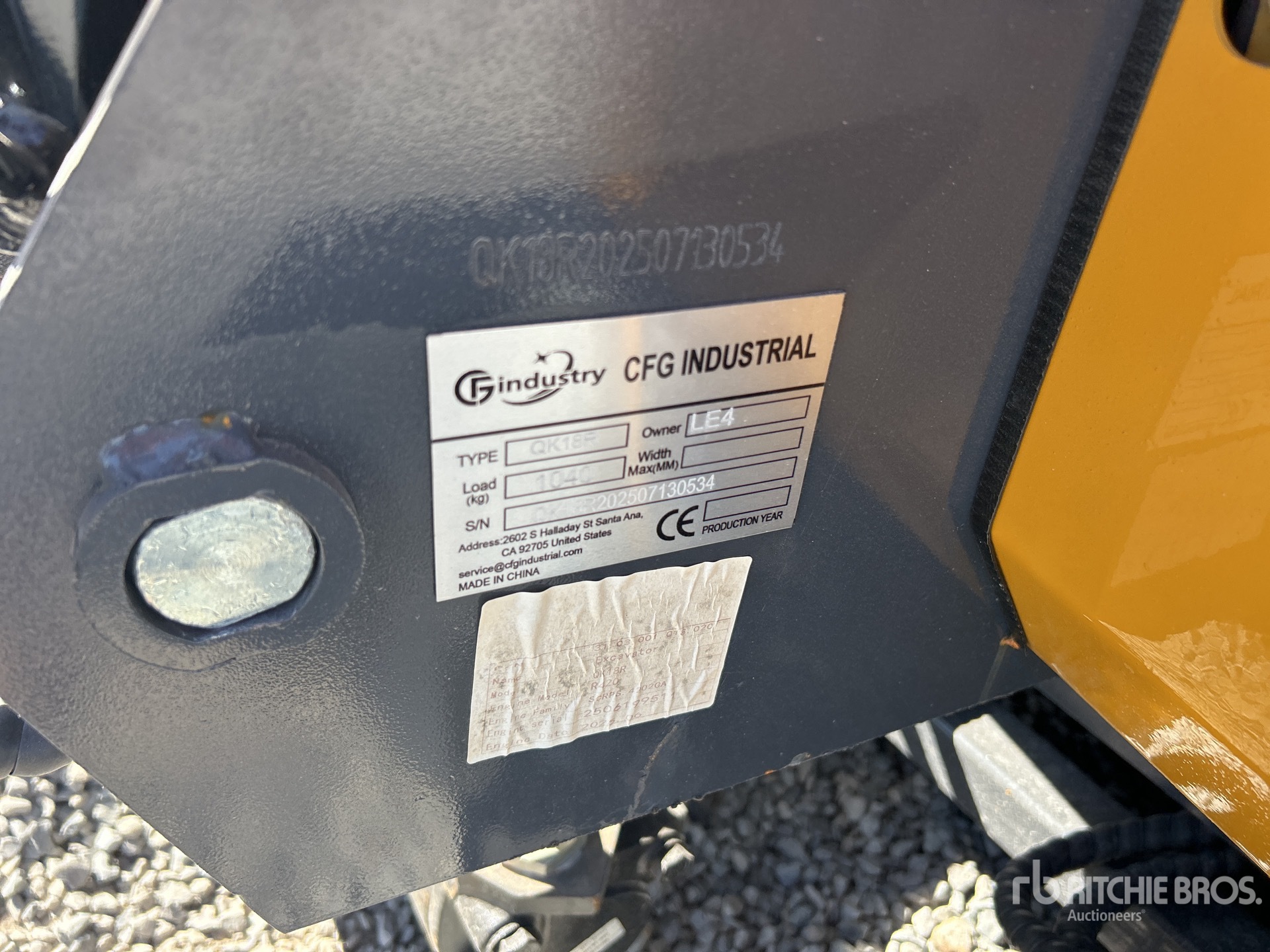 General Appearance with Numéro de série/Numéro d'identification du véhicule automobile