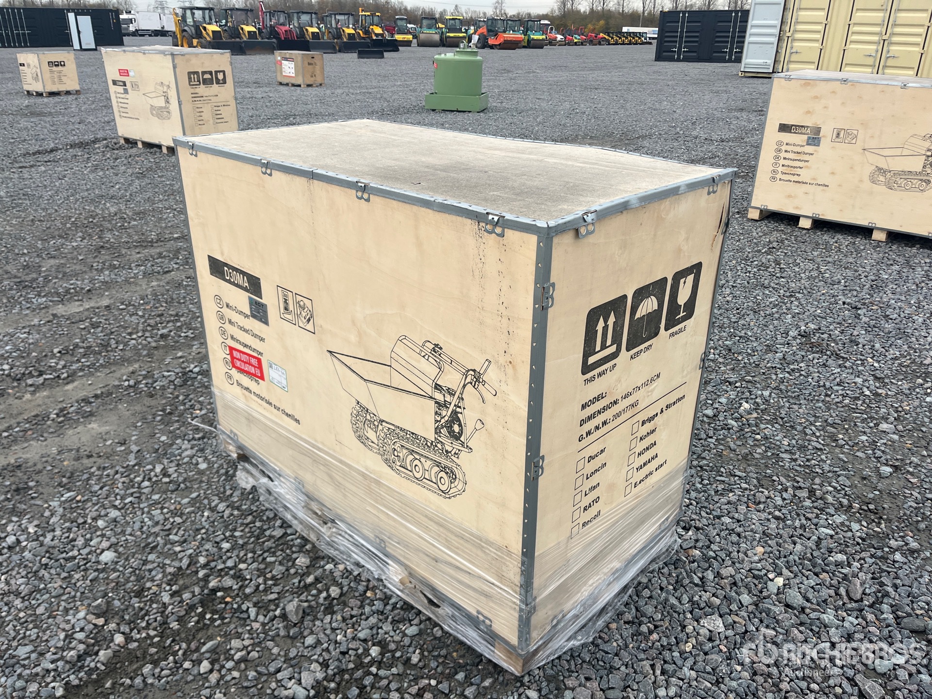 General Appearance with Picture, Left Rear Corner