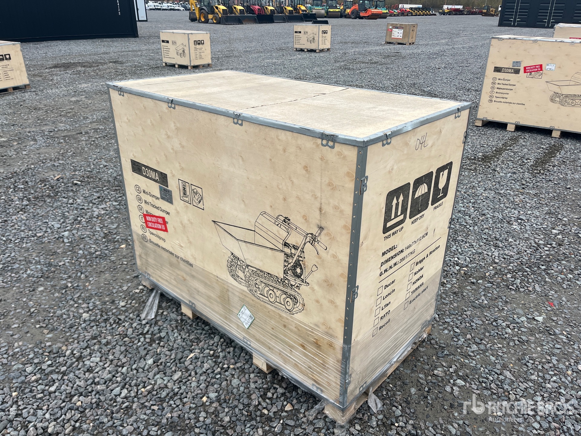 General Appearance with Picture, Left Rear Corner