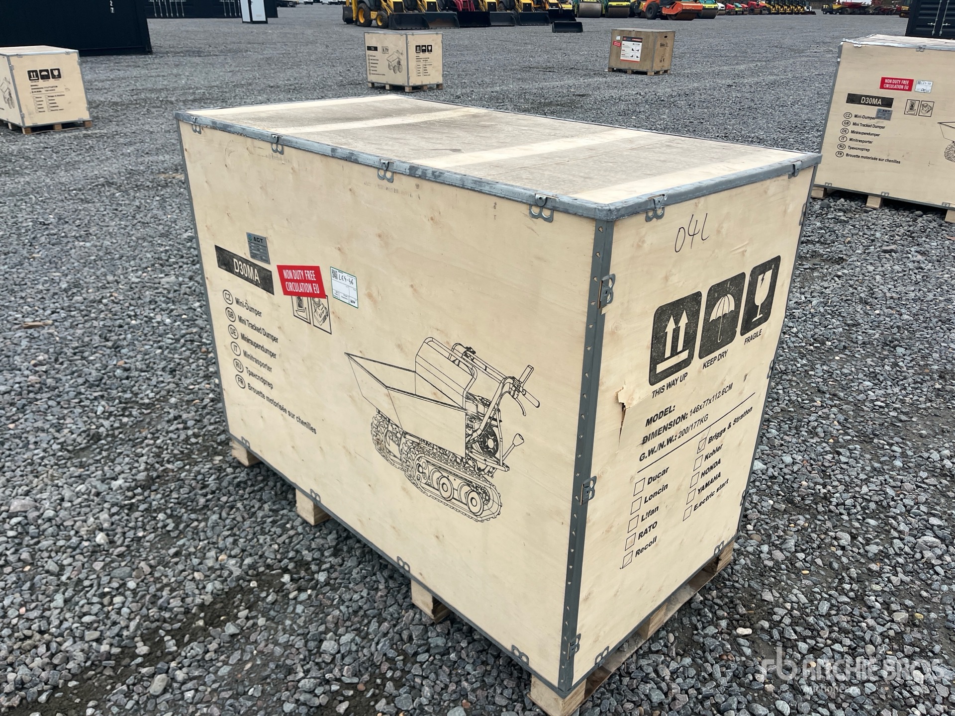 General Appearance with Picture, Left Rear Corner