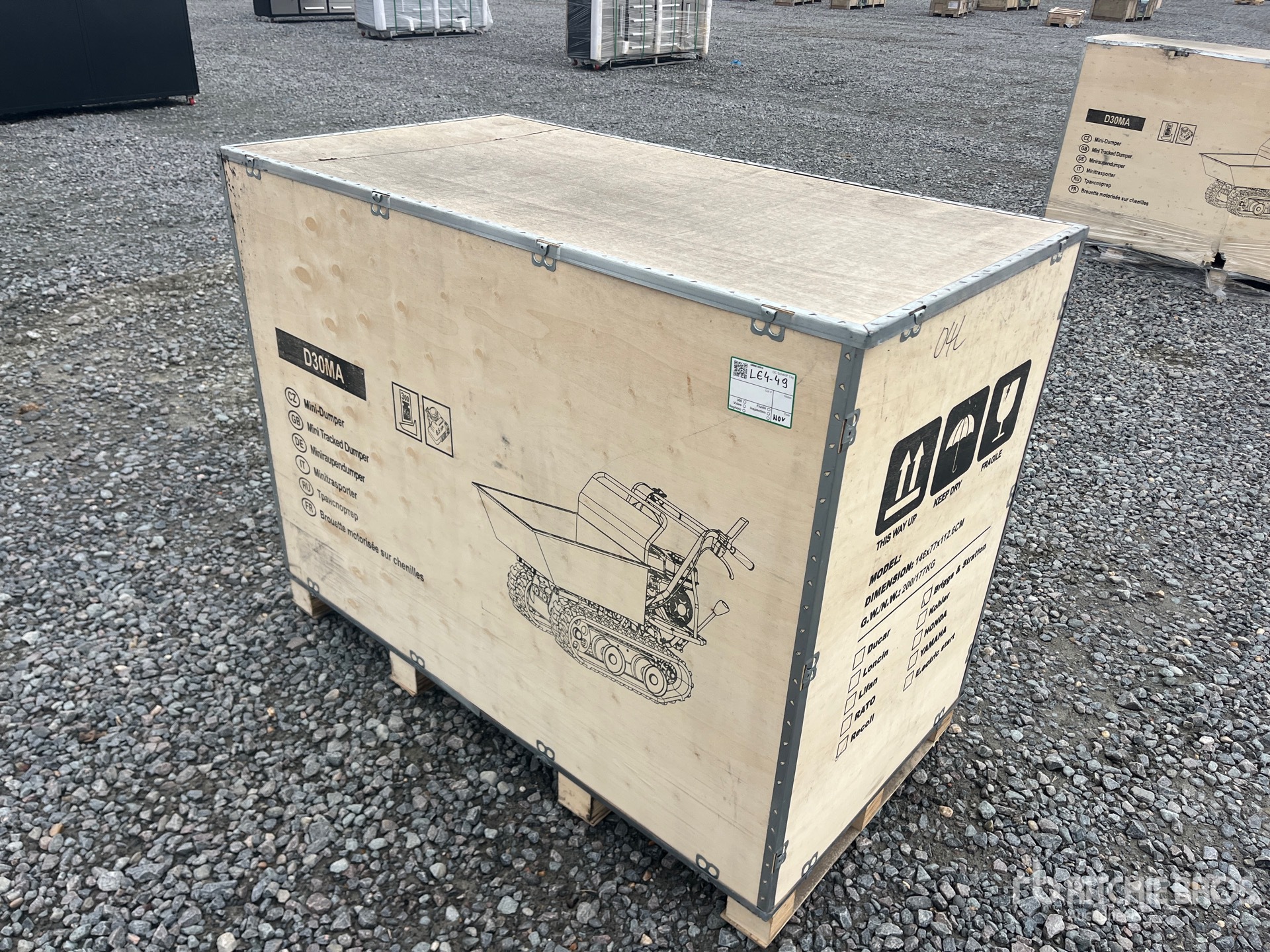 General Appearance with Picture, Right Front Corner