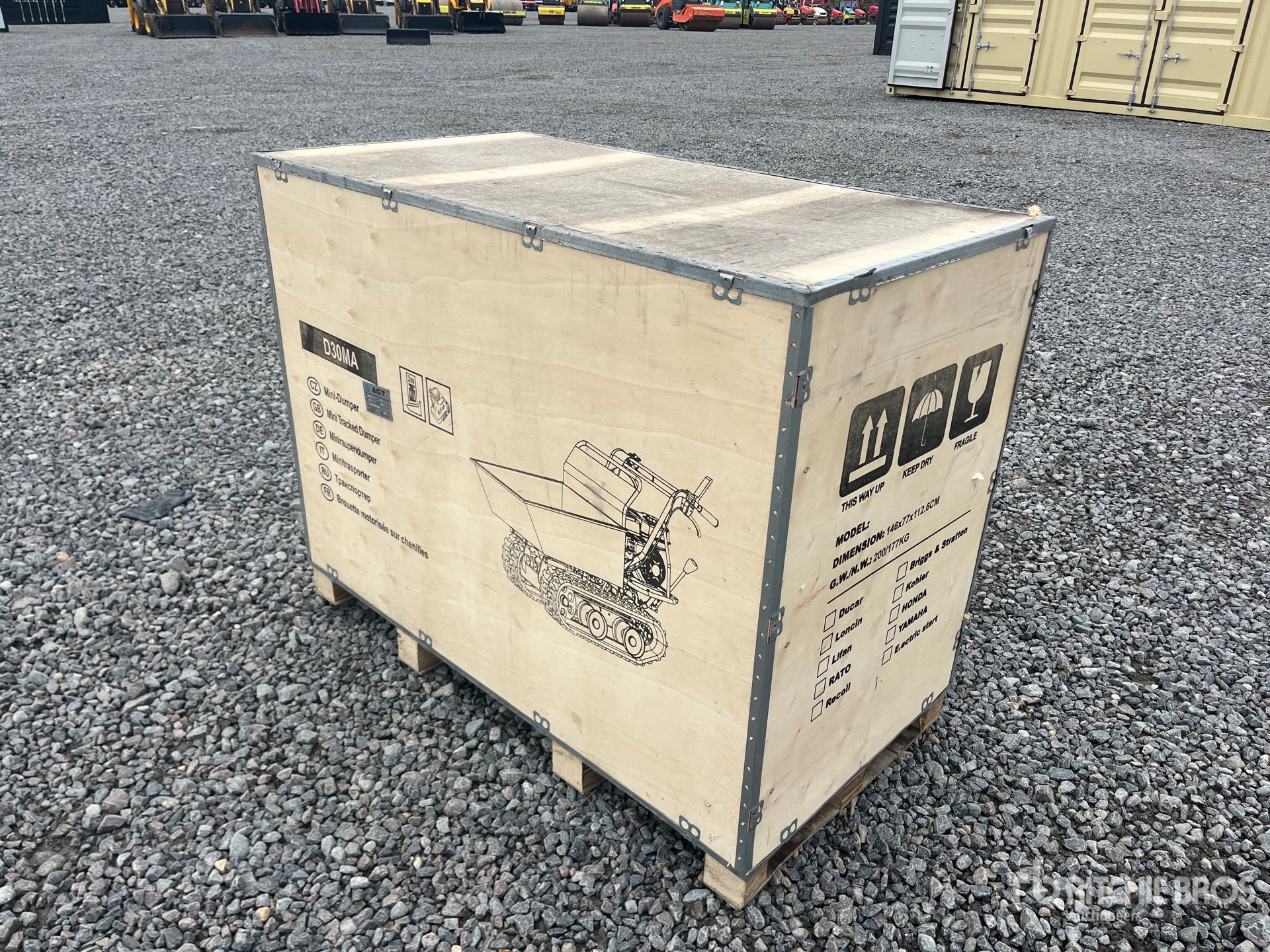 General Appearance with Picture, Left Rear Corner