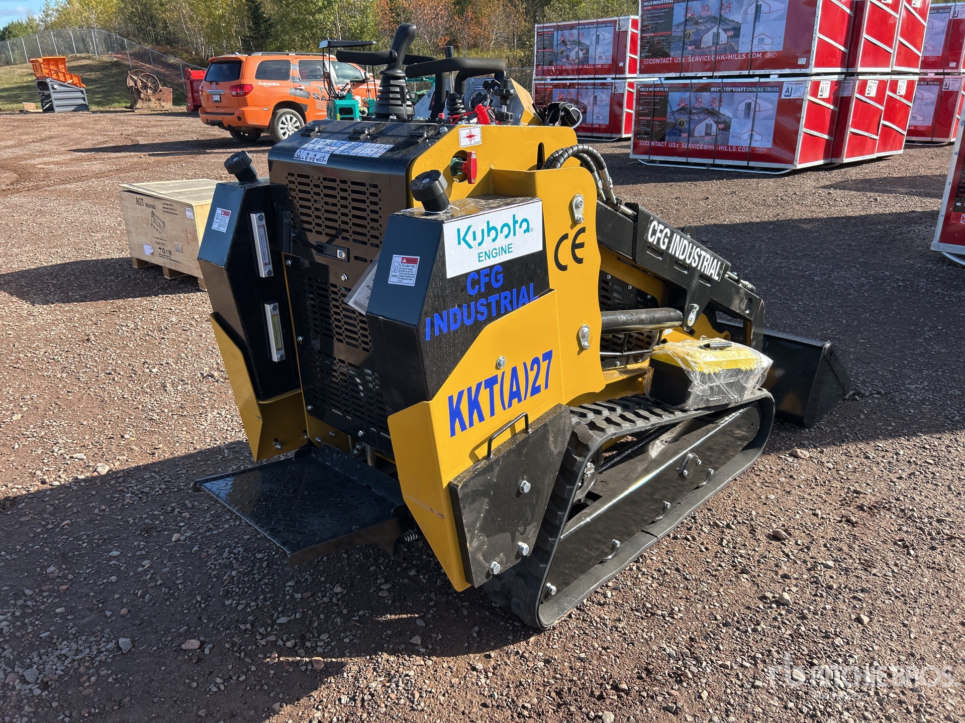 MINI CARGADOR SOBRE ORUGAS COMPACTO 2025 COMPAC KKTA27