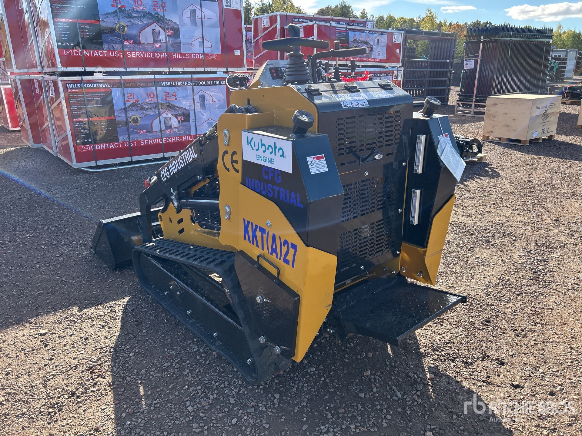MINI CARGADOR SOBRE ORUGAS COMPACTO 2025 COMPAC KKTA27