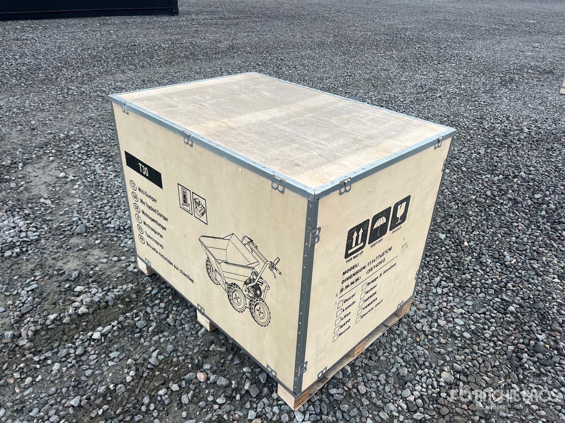 General Appearance with Picture, Left Rear Corner