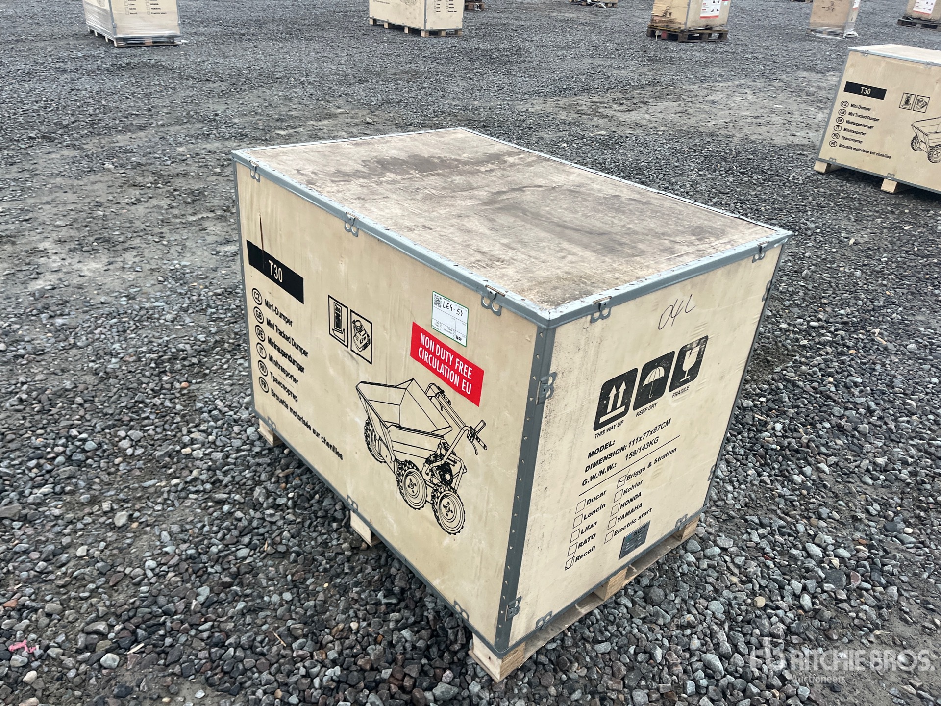 General Appearance with Picture, Left Rear Corner