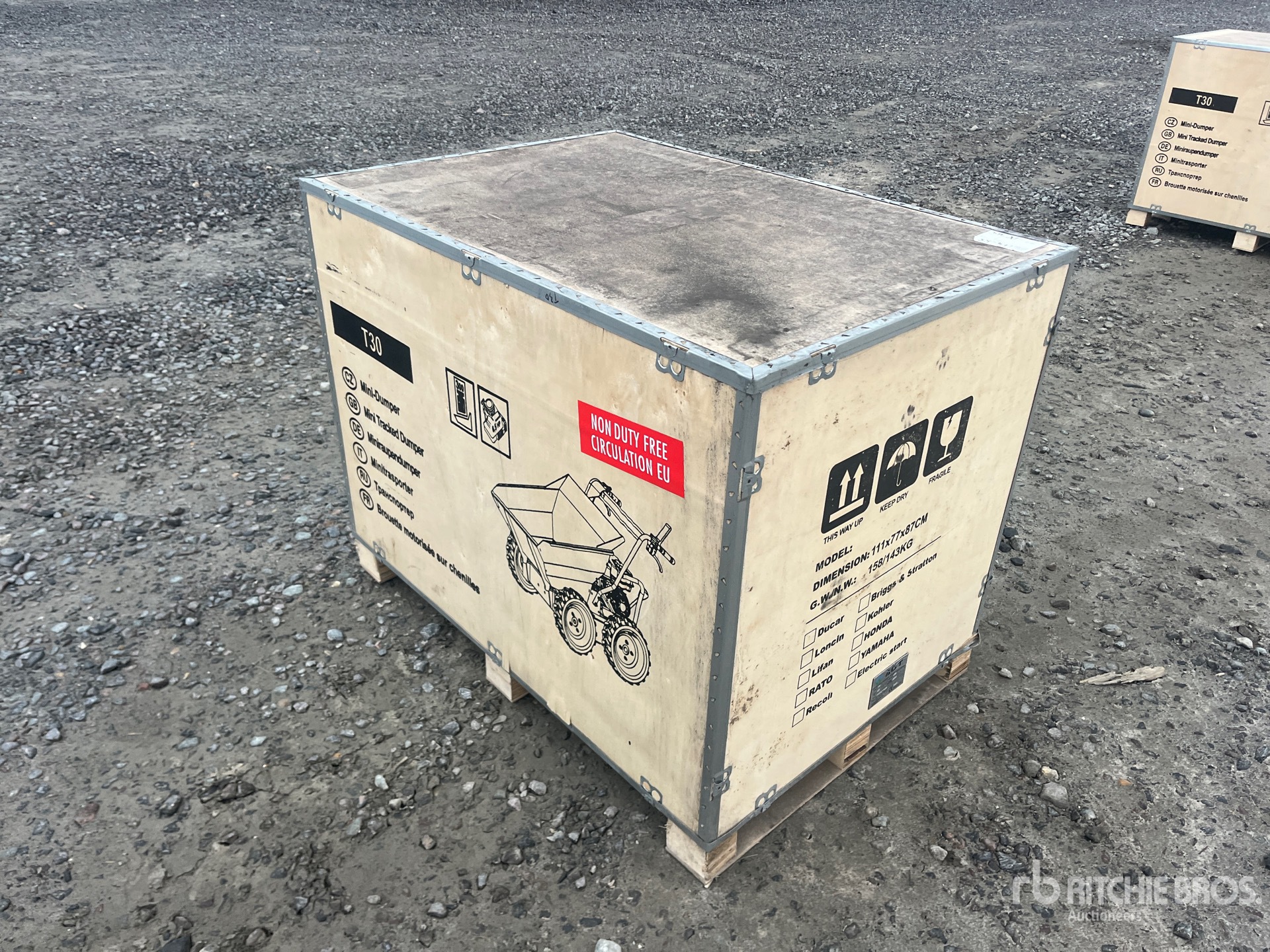 General Appearance with Picture, Left Rear Corner