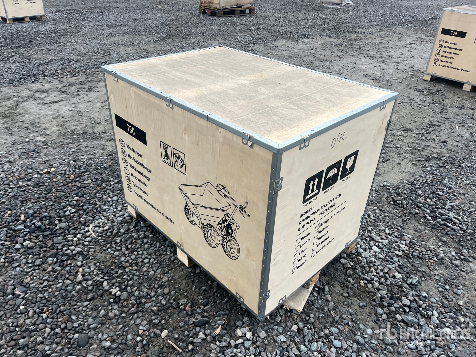 General Appearance with Picture, Left Rear Corner