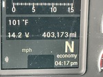General Appearance with Hour Meter / Odometer