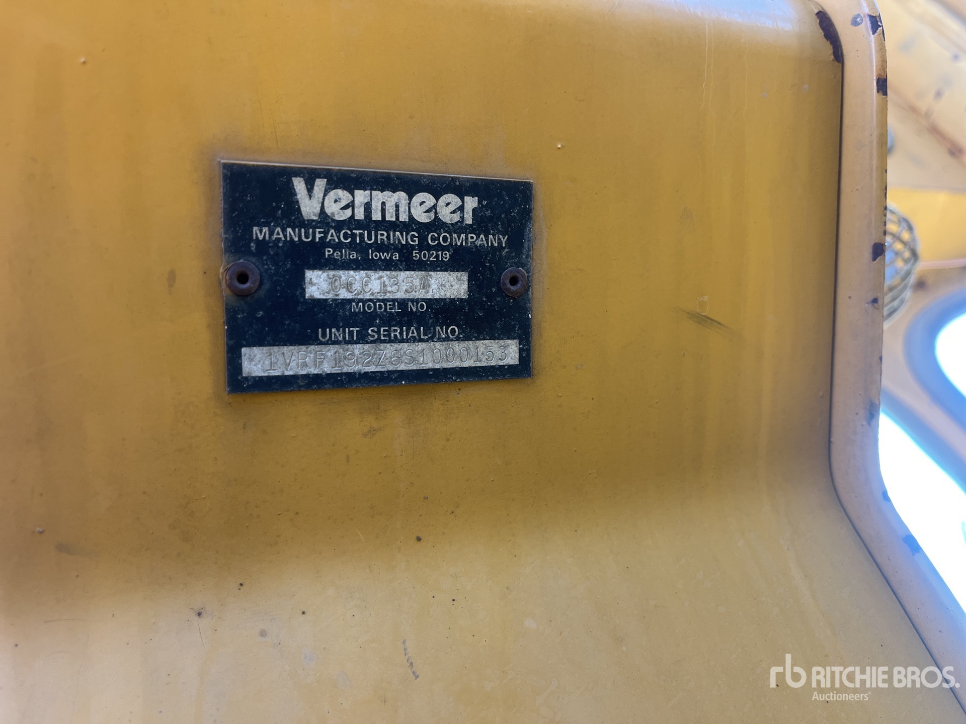 General Appearance with N.º de serie/VIN