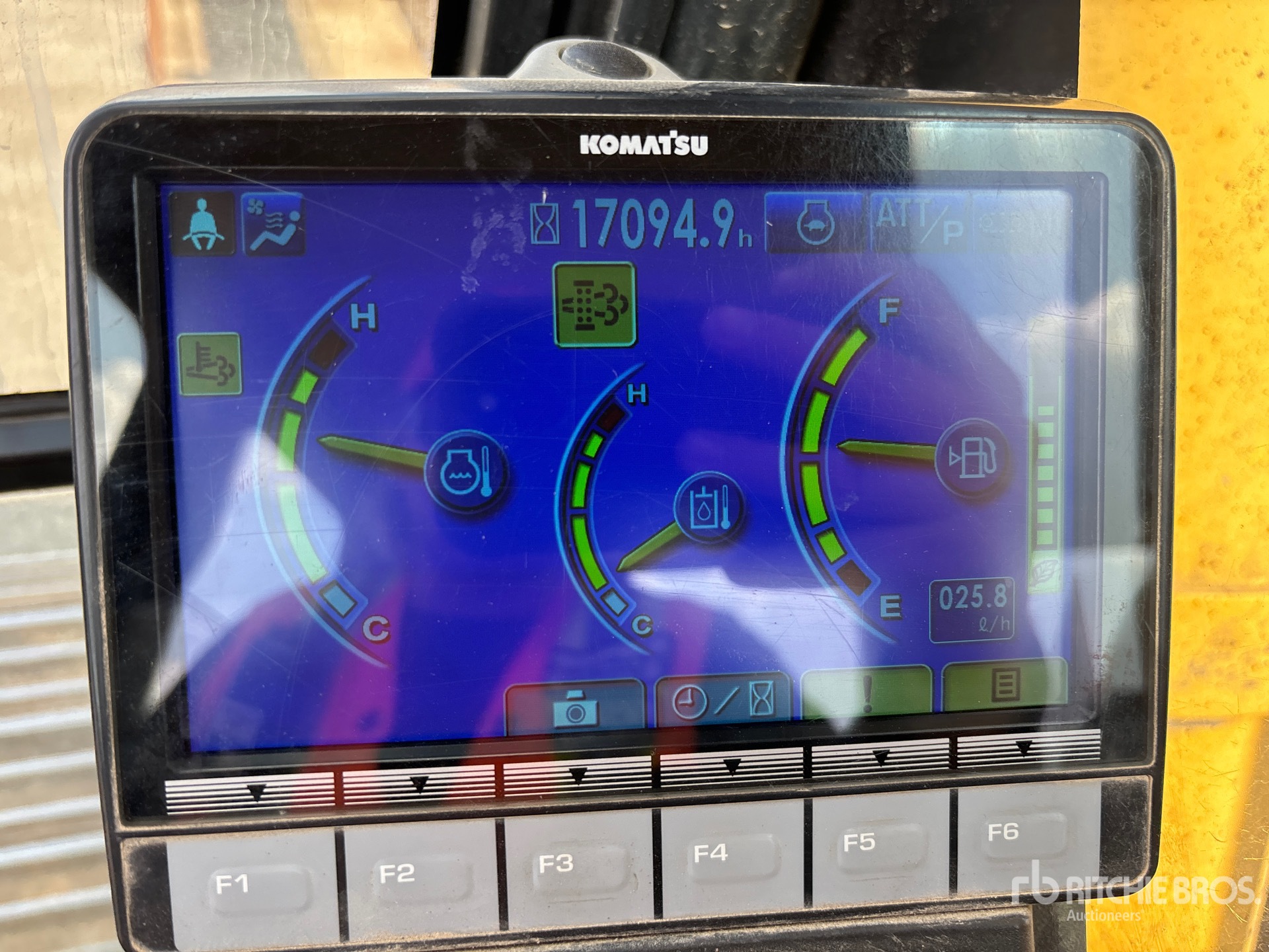 General Appearance with Hour Meter / Odometer