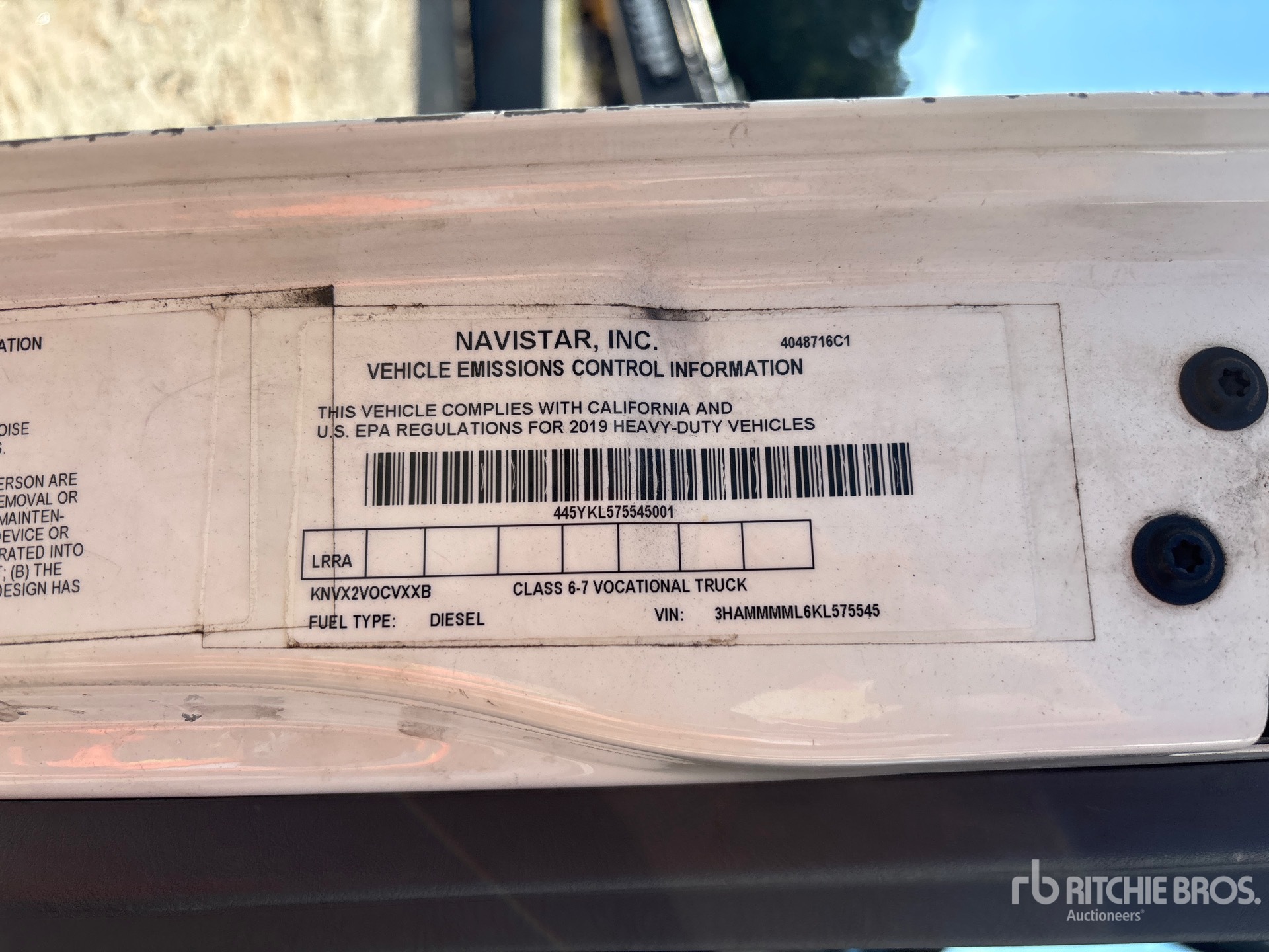 2019 International DuraStar 4300