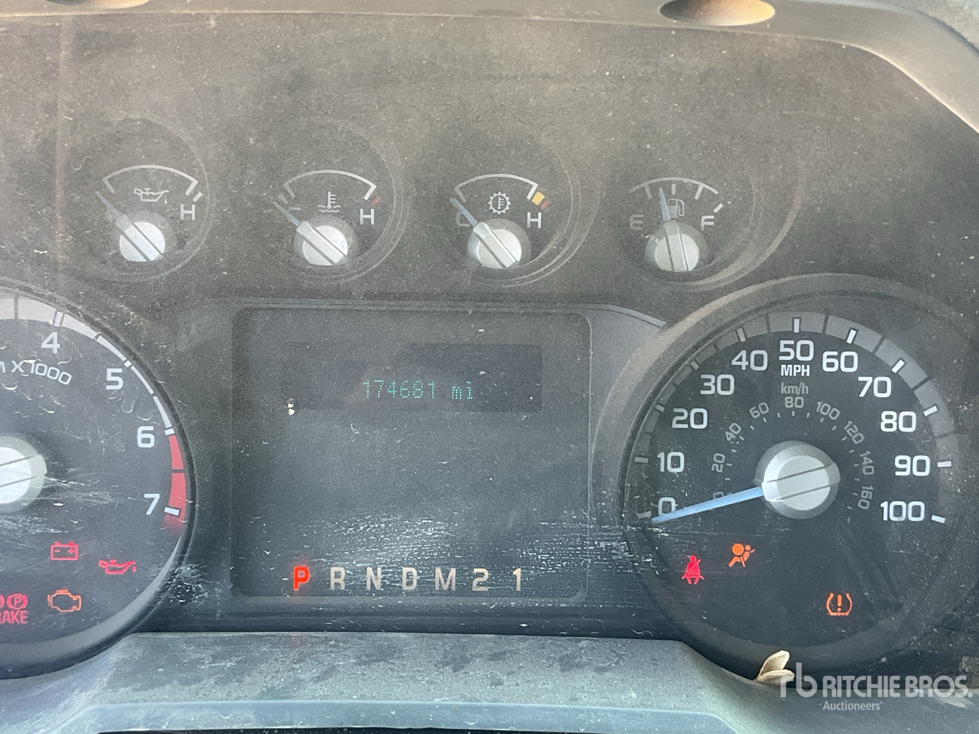 General Appearance with Hour Meter / Odometer
