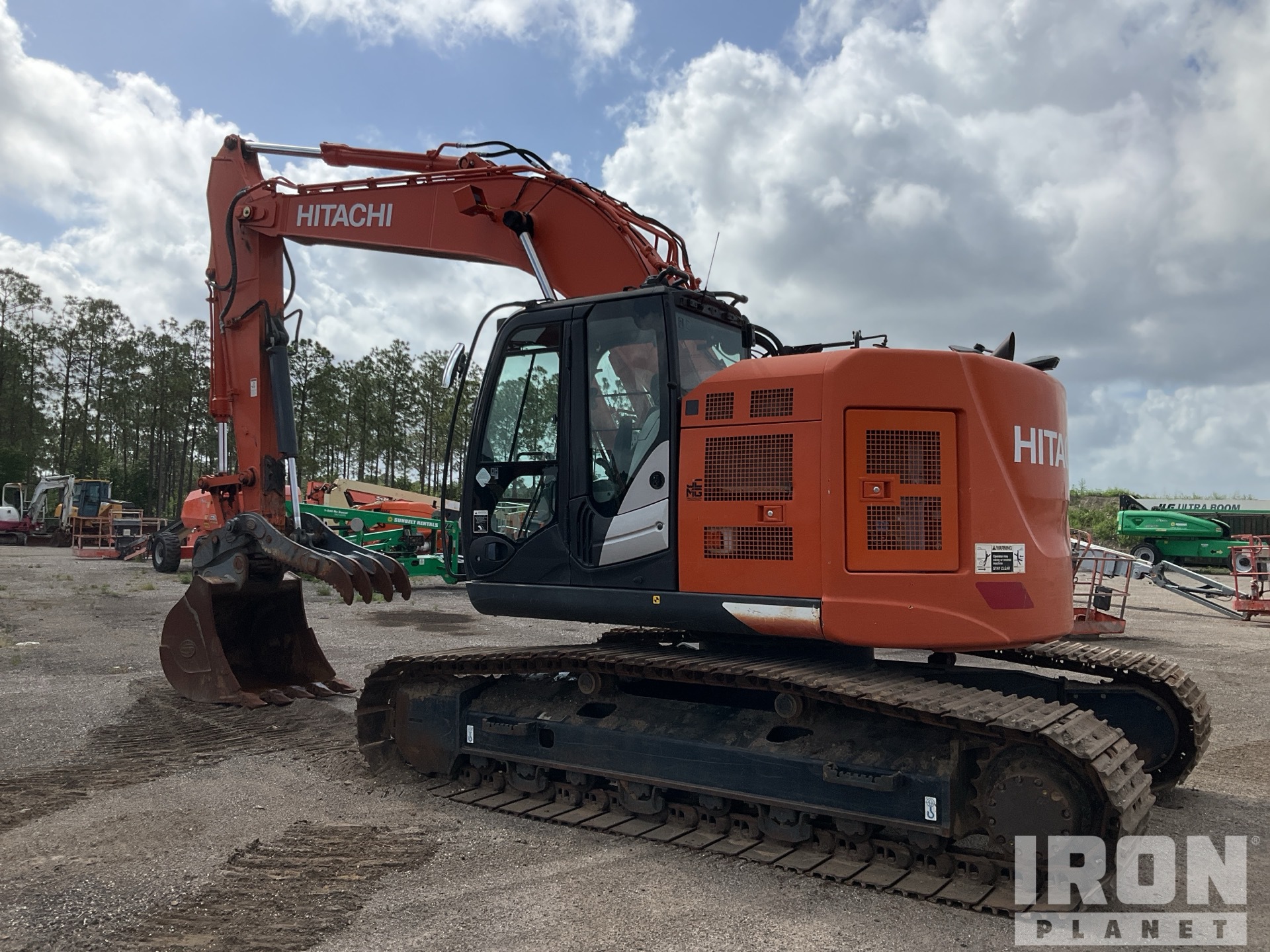 2021 Hitachi ZX245USLC-6N Tracked Excavator in Davenport, Florida