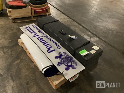 Blue-Mat Sign - 8-040