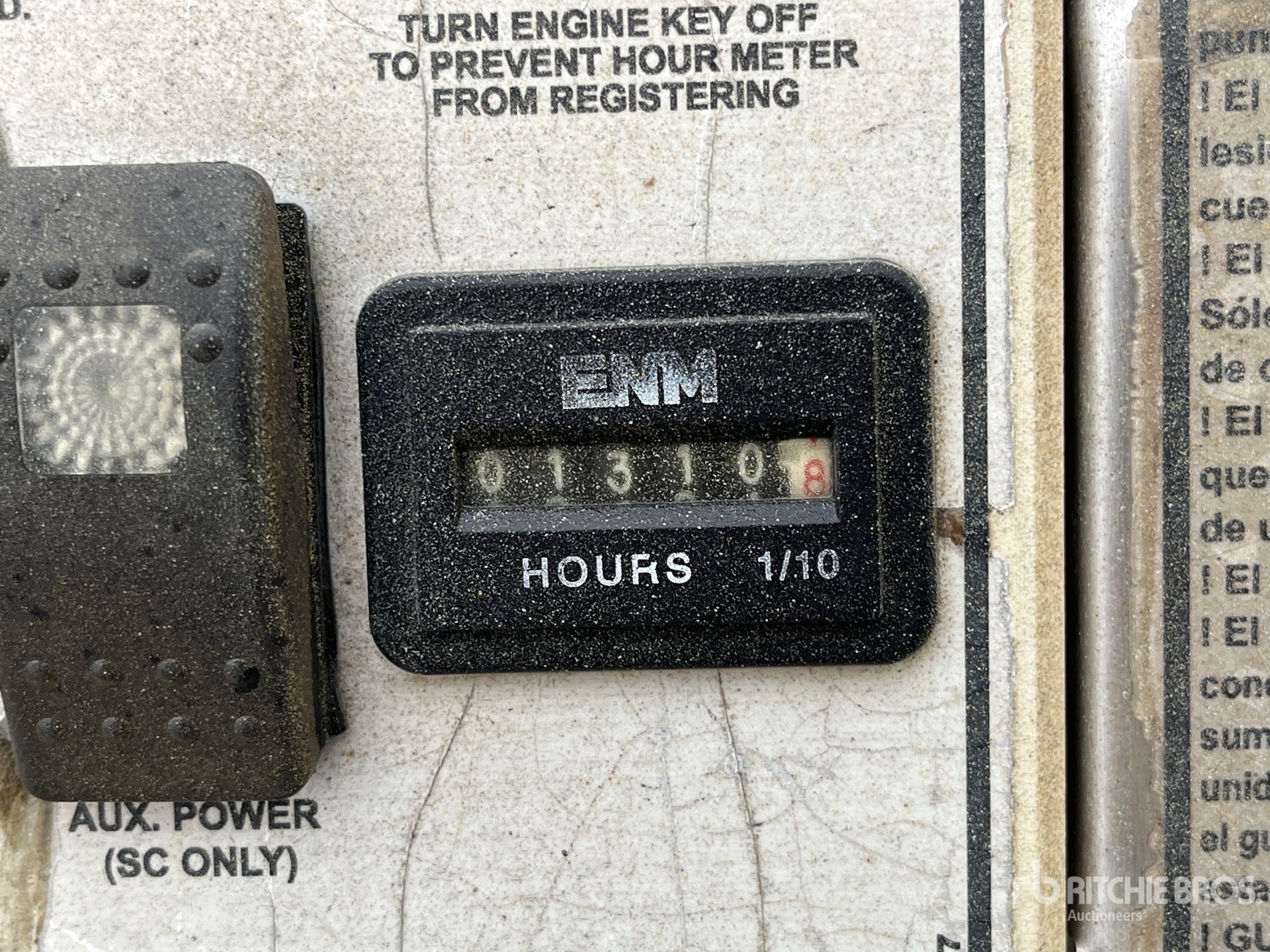 General Appearance with Hour Meter / Odometer