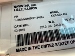 General Appearance with Second Serial Number/VIN Photo