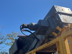 Chassis with Feed Conveyor Drive Motor