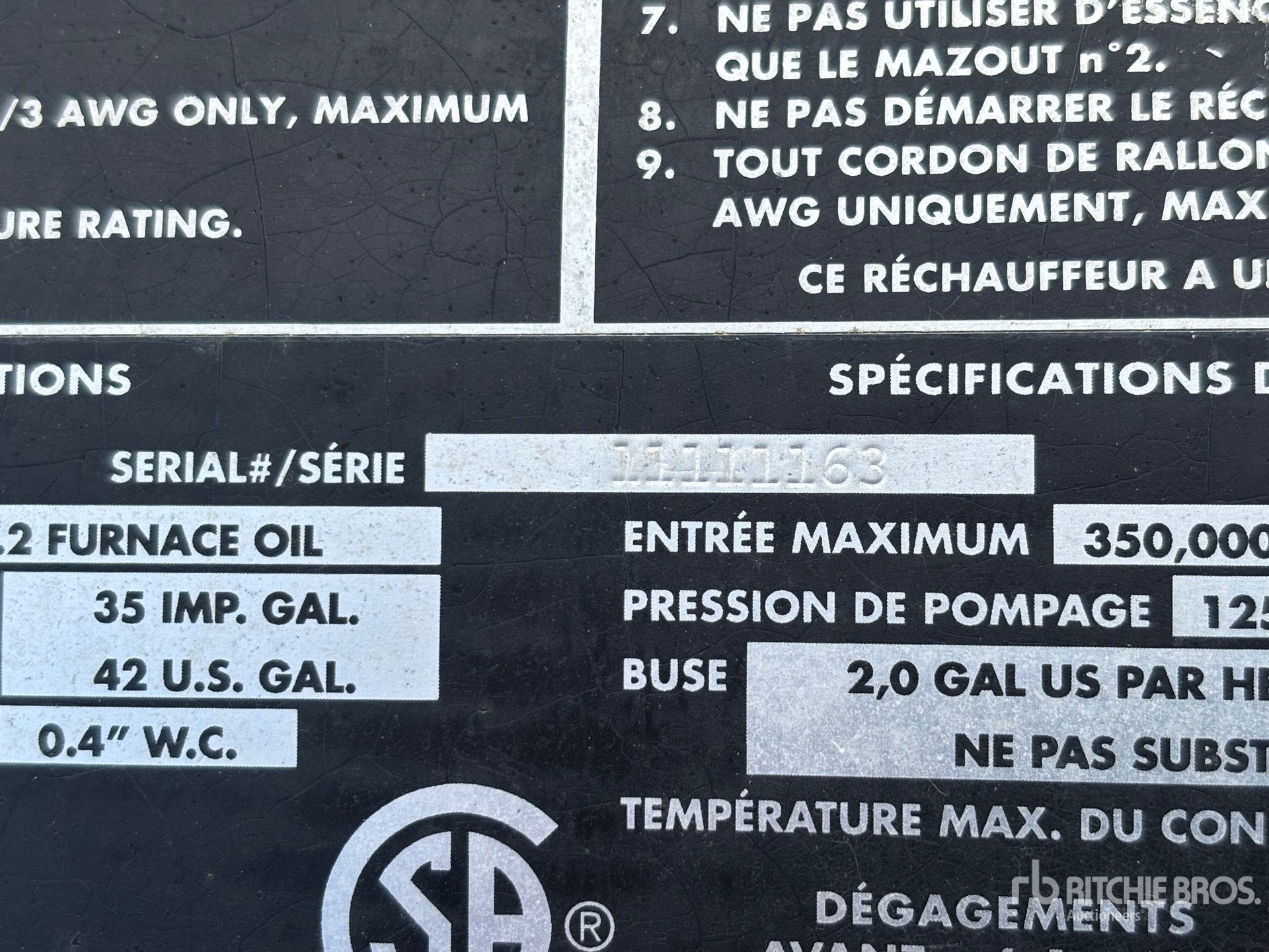 General Appearance with Numero seriale/numero d’identificazione del veicolo (VIN)