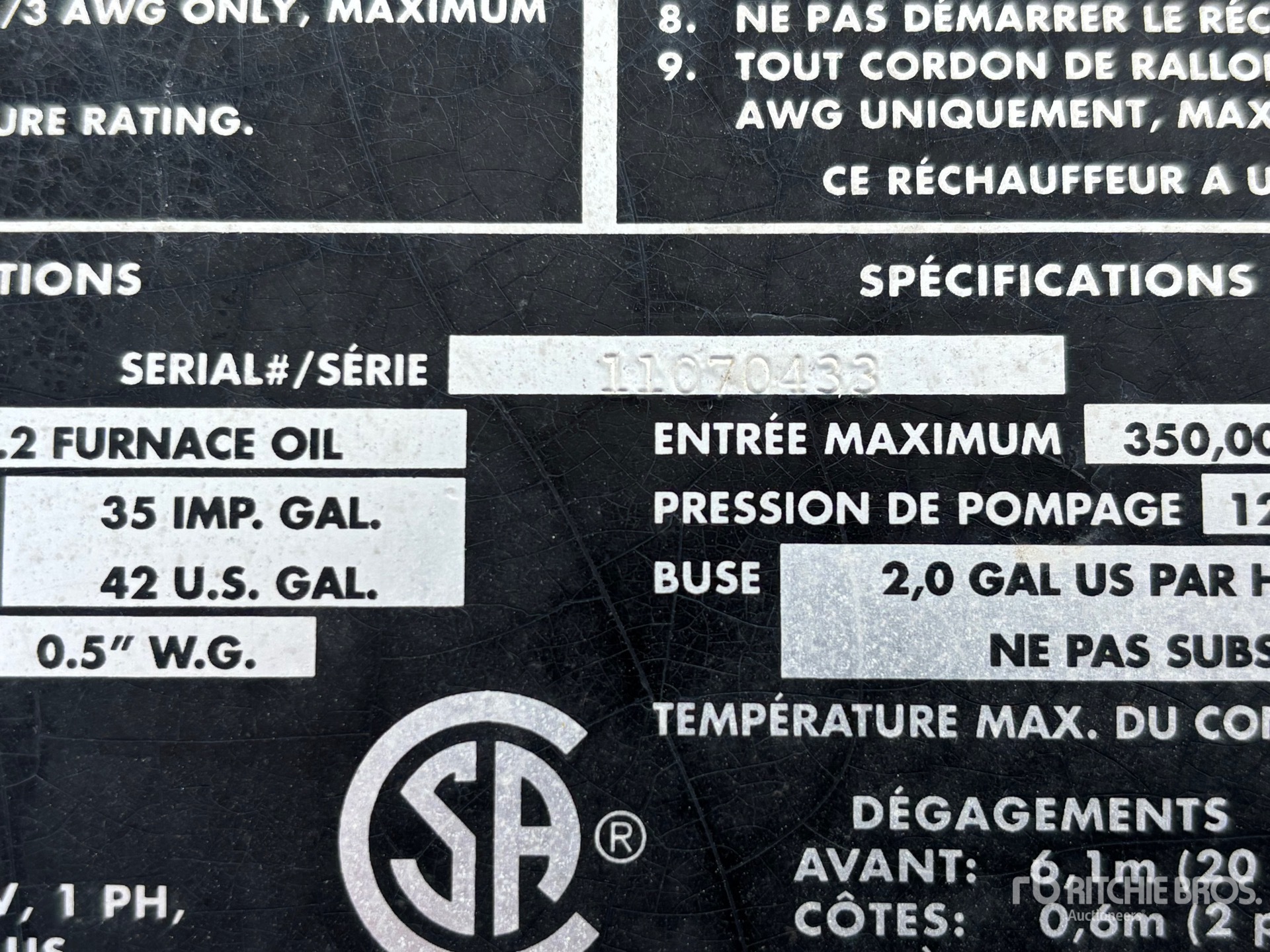 General Appearance with Numero seriale/numero d’identificazione del veicolo (VIN)