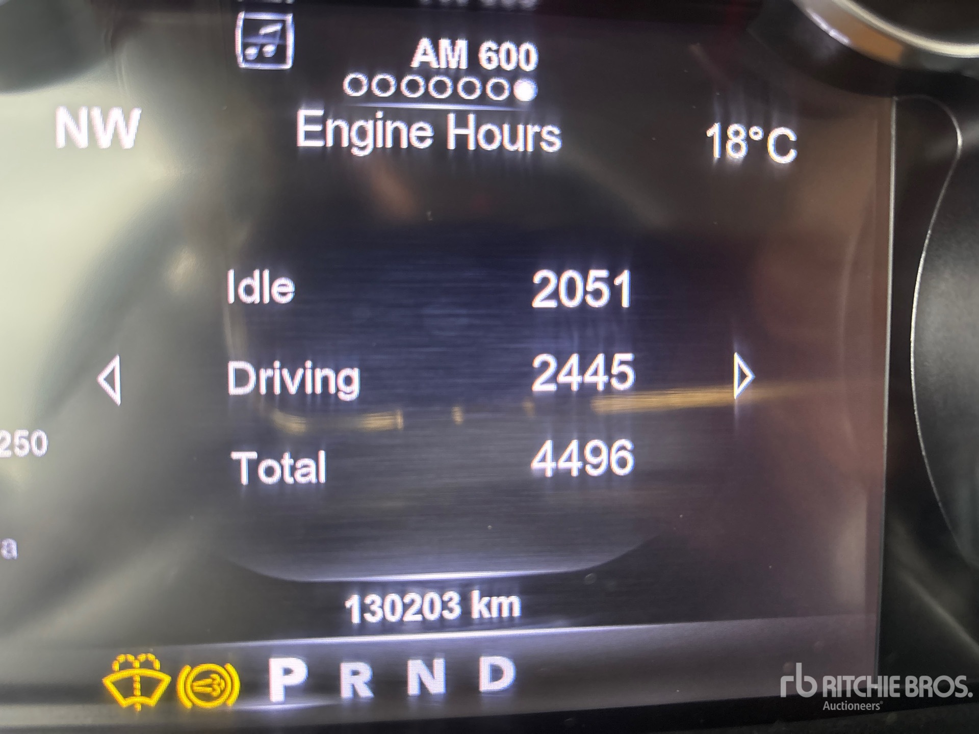General Appearance with Hour Meter / Odometer