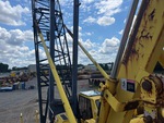 Crane Superstructure with Boom Stops