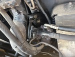 Engine with A/C Compressor