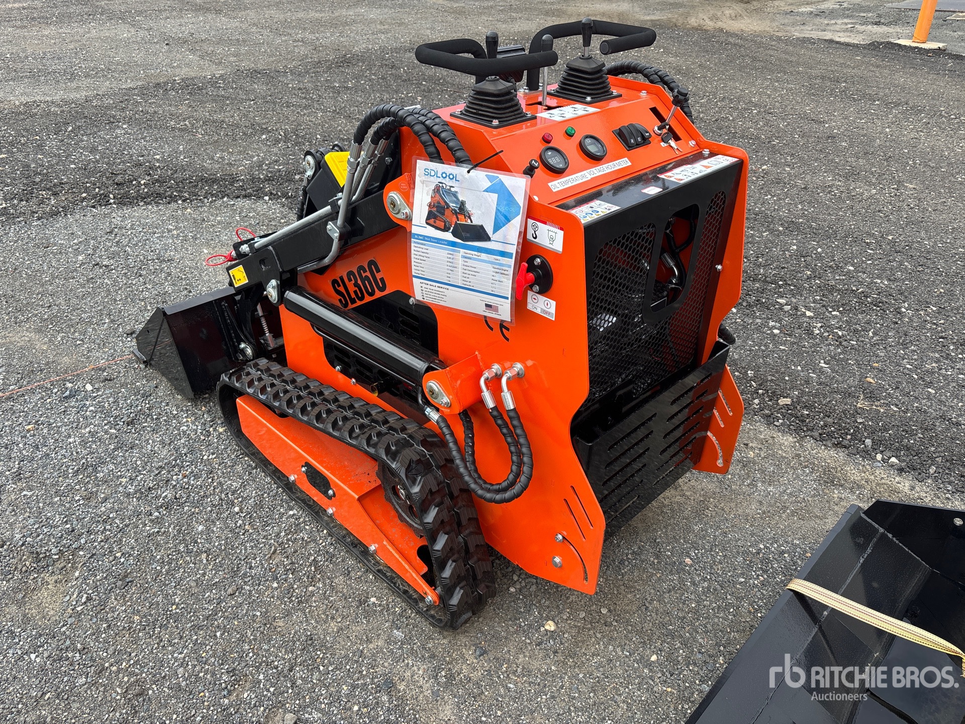 MINI CARGADOR SOBRE ORUGAS COMPACTO 2025 SDLOOL SL36C