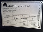 General Appearance with Unit Serial Number