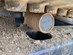 Undercarriage with Left Carrier Rollers