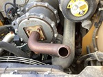 Engine with Exhaust System