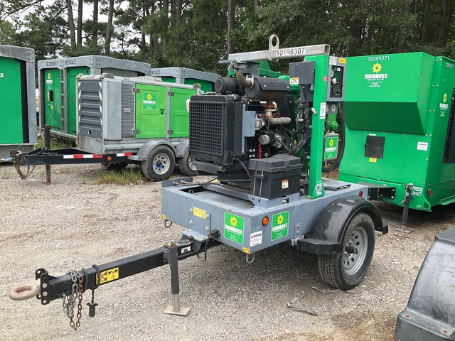 2019 Atlas Copco PAS 100 HF YD Trailer-Mounted Water Pump 2019 Atlas Copco PAS 100 HF YD Trailer-Mounted Water Pump