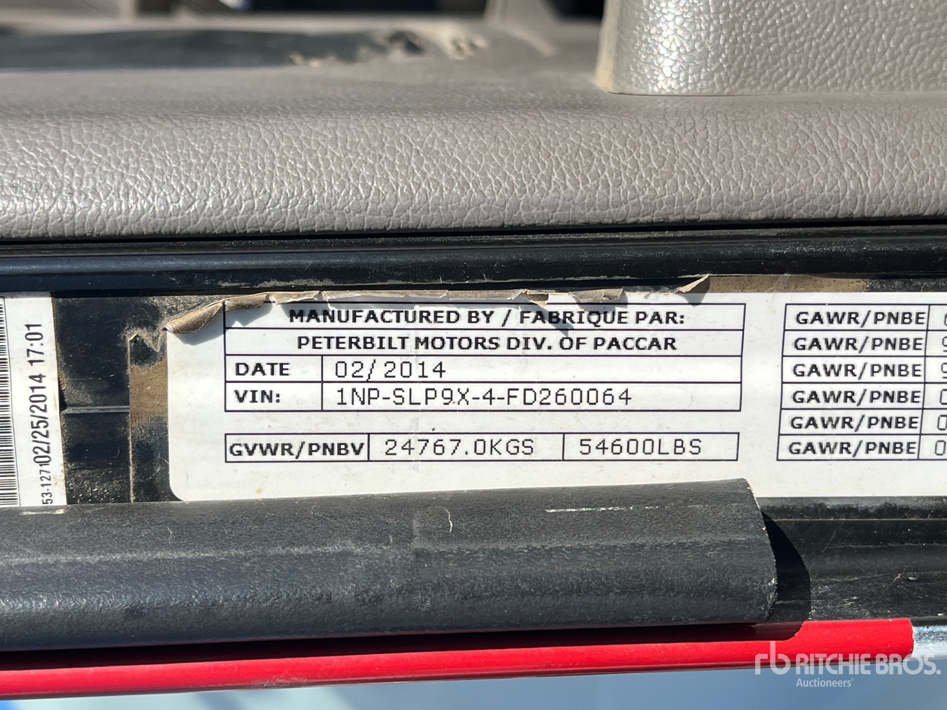 General Appearance with Second Serial Number/VIN Photo