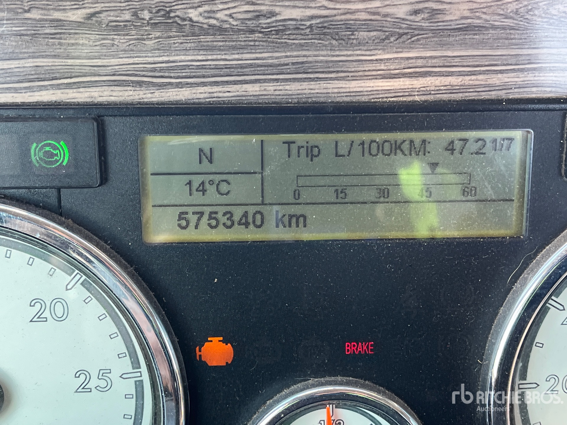 General Appearance with Hour Meter / Odometer