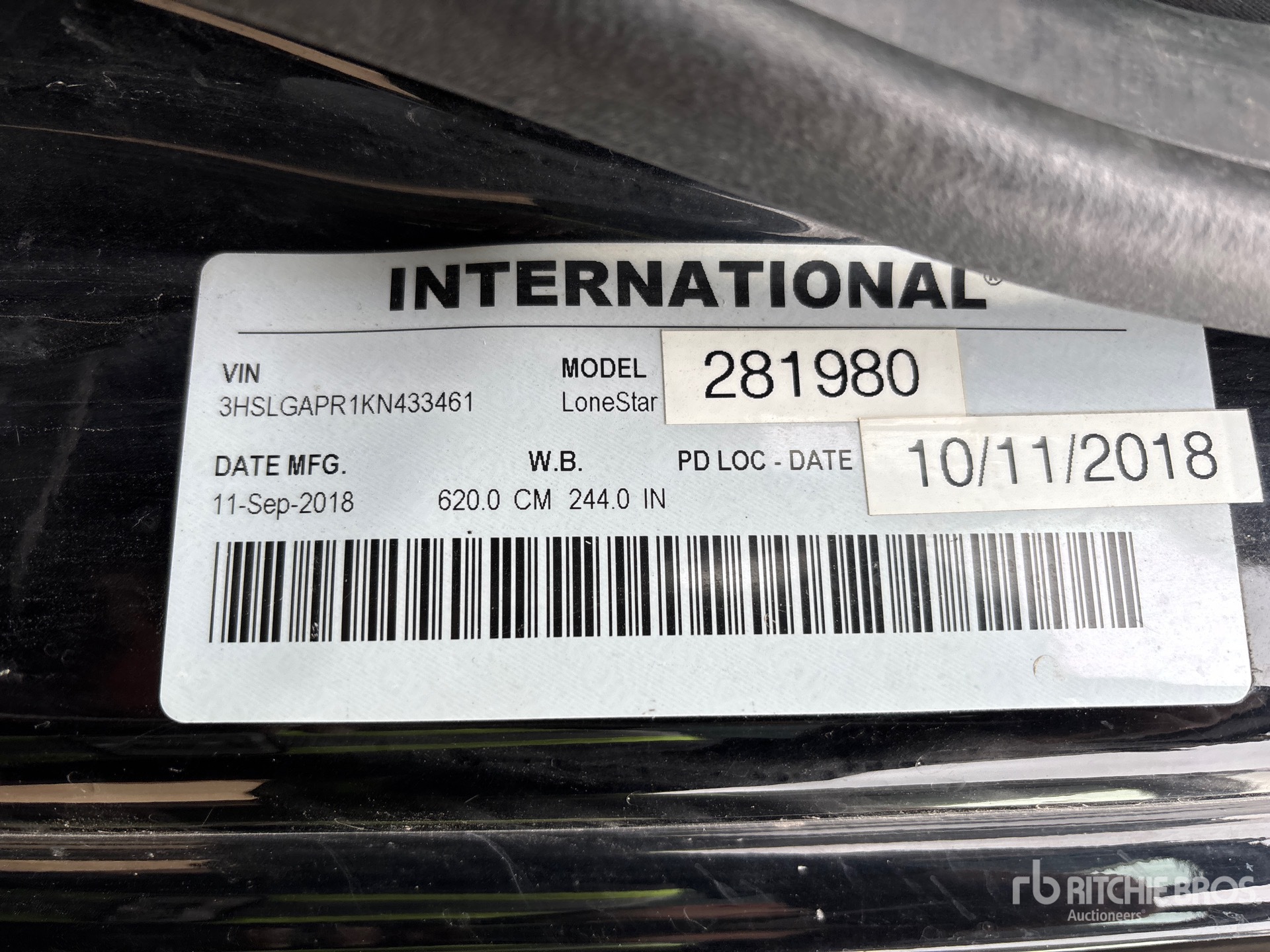 General Appearance with Second Serial Number/VIN Photo