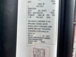 General Appearance with Motor Vehicle Safety Standards Label