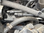 Engine with Air Compressor