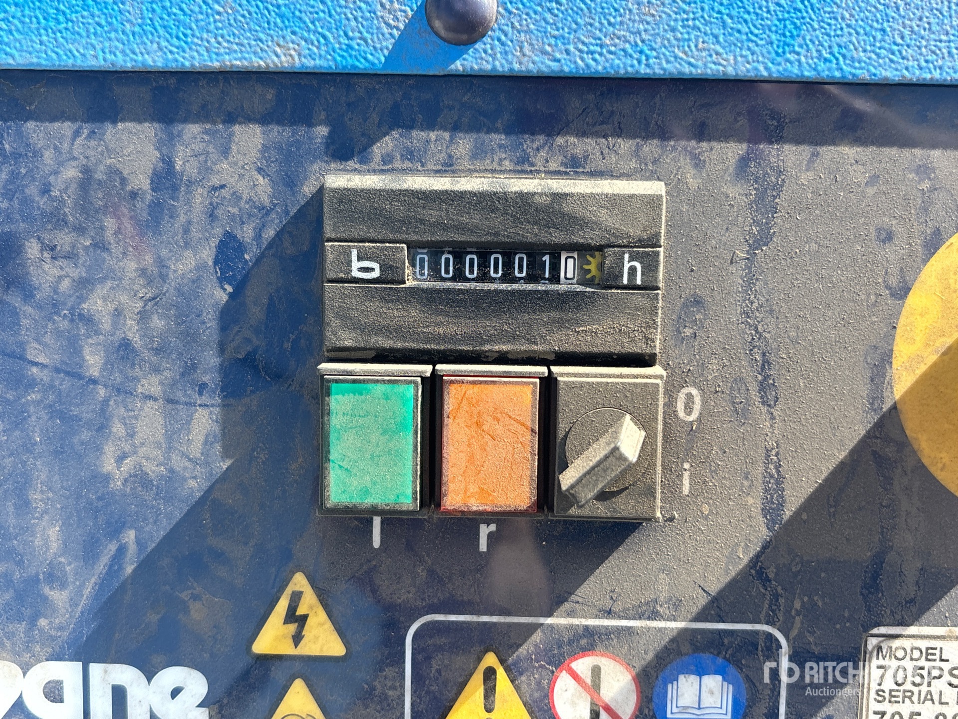 Aspect général with Compteur horaire / compteur kilométrique