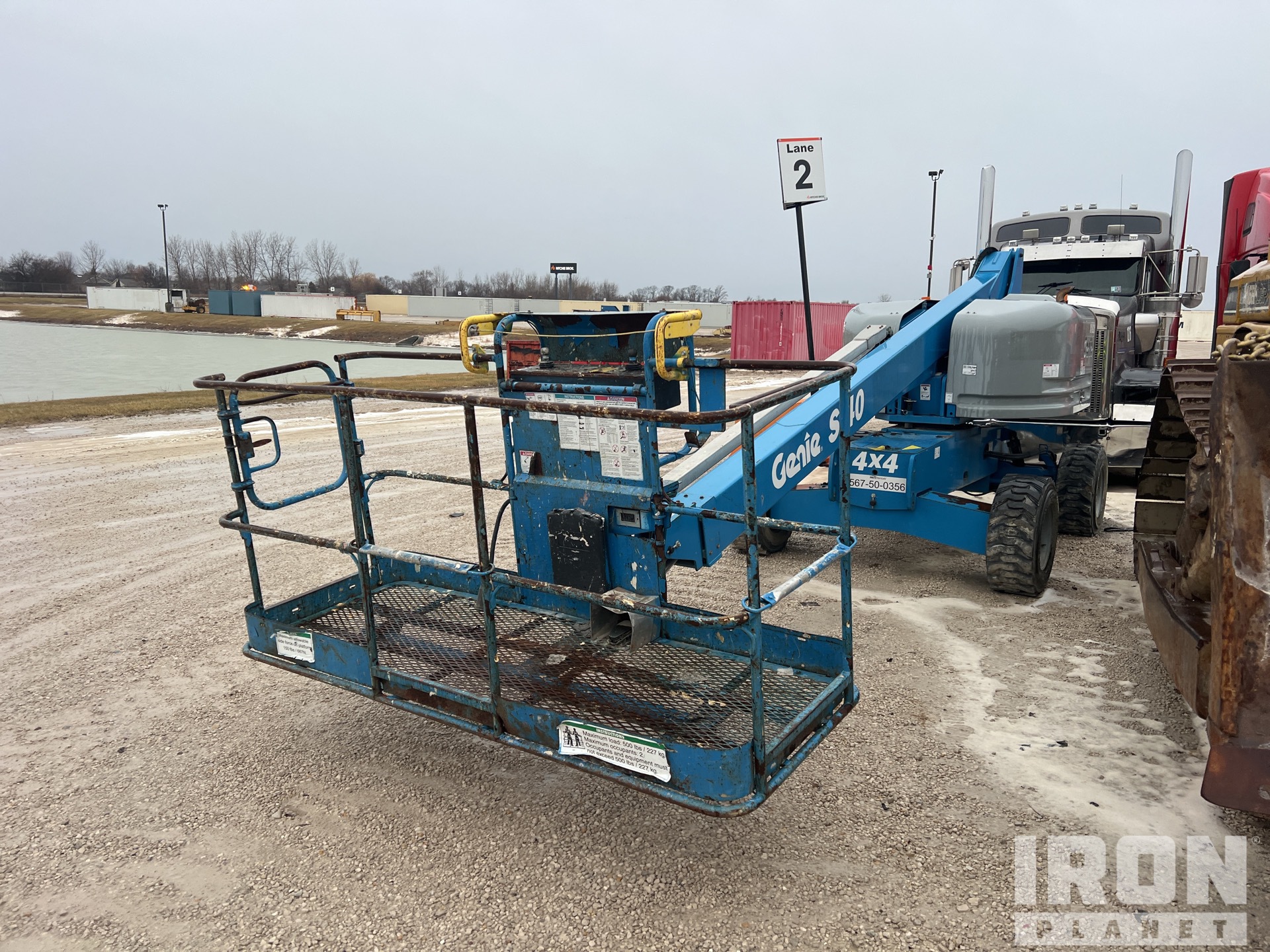 General Appearance - Boom Lift* with Zdjęcie, lewy górny róg