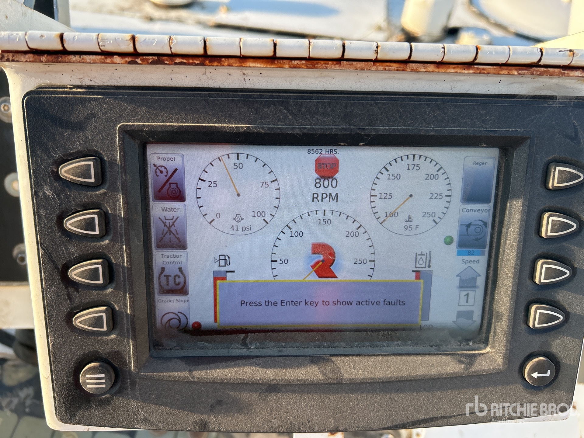 General Appearance with Hour Meter / Odometer