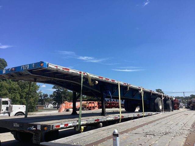 2008 Great Dane 48 ft T/A Spread Axle Flatbed Trailer